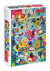 Пазлы 1000 элементов А2 480х680мм  КотоВасия