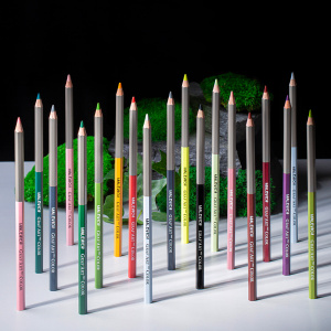 Карандаш цветной Малевичъ GrafArt PRO белый 001