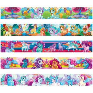 Закладка магнит для книг 25*200мм ArtSpace Единороги блестки