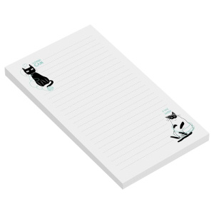 Блок для записей MESHU Freak cats 10х17см 50л на склейке