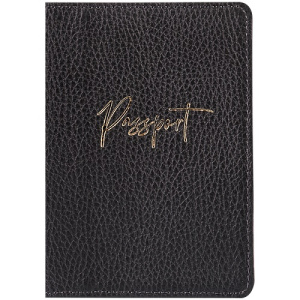 Обложка для паспорта OfficeSpace Naples кожа серый