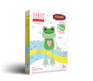 Набор для шитья Лягушка KD-0340 Miadolla 