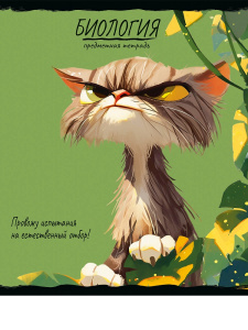 Тетрадь тематическая 48л Биология ПРО ХВОСТ клетка