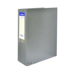 Папка-регистратор PVC 50мм серая
