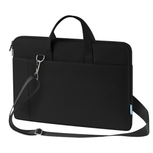 Сумка для ноутбука 15,6" Först Modern Style полиэстер черный мягкий подклад внешнее отделение