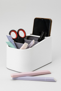 Подставка для канцелярских принадлежностей Classic white