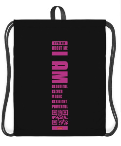 Мешок для сменной обуви Hatber 41х49см Грани тебя с петлей 1 отделение Грани тебя 