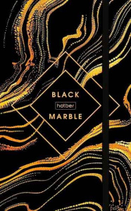 Записная книжка А6 80-50л Black marble