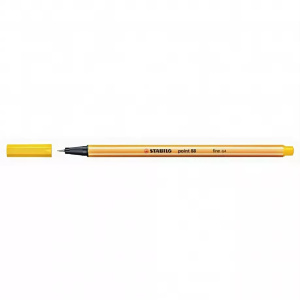 Ручка капиллярная Stabilo point 88 темная охра