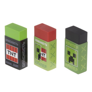 Ластик Hatber PVC Pixel Boom 