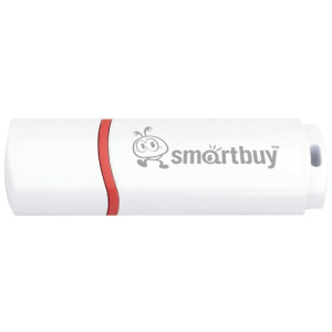 Флеш носитель 32GB Smart Buy Crown USB 2.0 белый