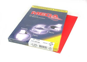 Бумага самоклеящаяся MEGA LABEL А4 красная 1лист
