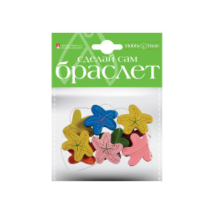 Декоративный набор № 4 браслет своими руками элементы из дерева спандекс