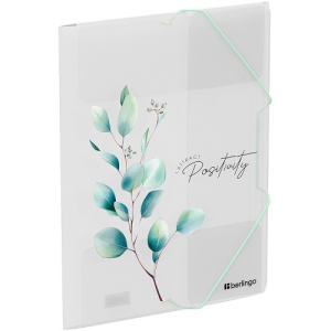 Папка на резинке Berlingo Spring А4 600мкм с рисунком