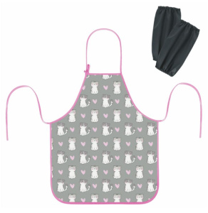 Накидка для труда с нарукавниками 46х54см Sweet whiskers