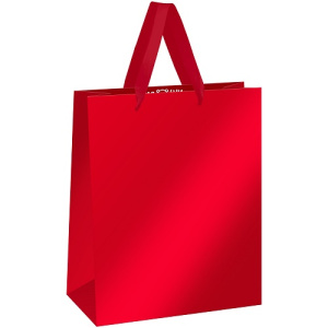 Пакет подарочный 26х32х12см MESHU Red