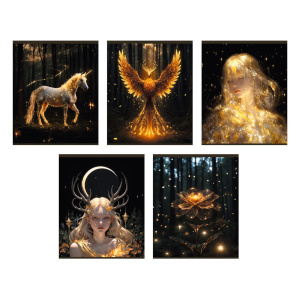 Тетрадь А5 48л клетка Золотые грезы