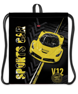 Мешок для сменной обуви 1 отделение Hatber Автоспорт 41х49см