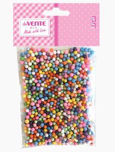 Заготовка для декорирования Шар из пенополистирола d=5мм 10 грамм цвет ассорти