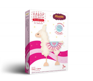 Набор для изготовления игрушки Miadolla Лама