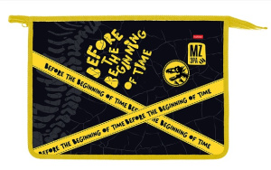 Папка для тетрадей А4 1 отделение 245х340х40мм на молнии Затерянный мир