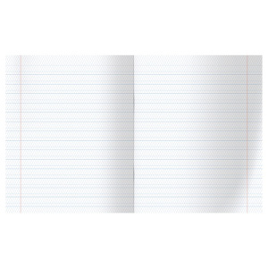 Тетрадь 12л частая косая BG пластиковая обложка