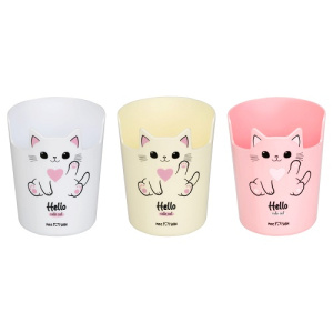 Подставка настольная MESHU Meow пластиковая ассорти
