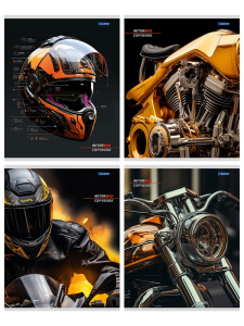 Тетрадь А5 48л клетка Элементы мотокультуры