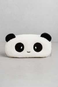 Пенал плюшевый Panda white (20*10 см) 