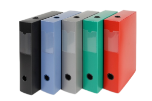 Архивный бокс 70мм пластик на кнопке