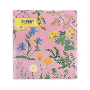 Папка на резинке A5 Цветочки Expert Complete