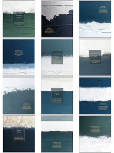 Комплект тематических тетрадей 12 предметов 48л TEXTURE ART
