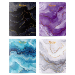 Тетрадь 48л A5 клетка Berlingo Golden Shade софт-тач