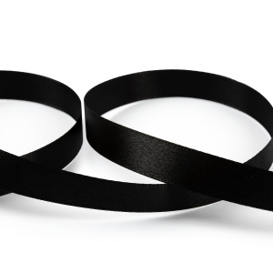 Лента атласная 12 мм 1/2 BLITZ 33 м ± 2 м № 113 черный