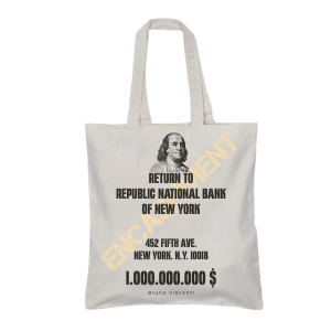 Сумка-шоппер WHITE 34х36см Миллион долларов BrunoVisconti