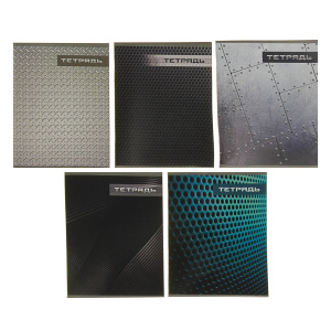 Тетрадь 48л в клетку Металл