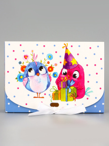 Подарочная коробка 16,5×11, 5×5 см Сюрприз