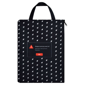 Папка текстильная А4 с ручками Фразы с характером