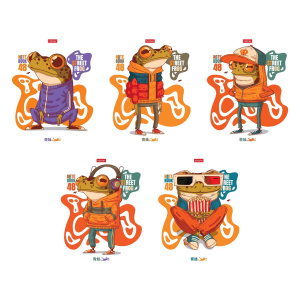 Тетрадь 48л А5 клетка Жабёныш