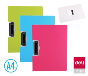 Планшет А4 Deli Rio EF75102 2мм ассорти