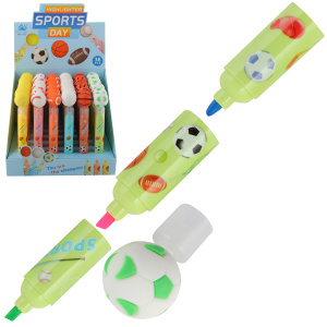 Маркер текстовыделитель 1-4мм Sports day 