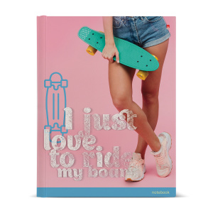 Тетрадь на кольцах А5 80л со сменным блоком Альт PENNY BOARD