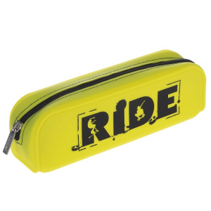 Пенал Hatber 200х50х60мм на молнии мягкий силикон Прыжок