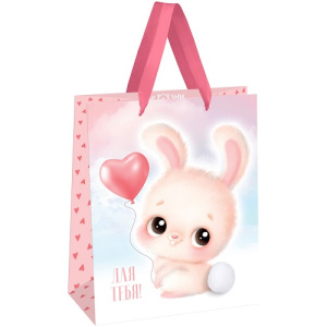 Пакет подарочный 18х23х10см MESHU Funny bunny