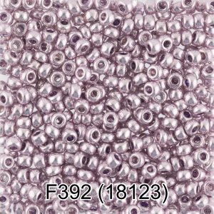 Бисер Чехия GAMMA круглый 6 2,3 мм 5 г сиреневый/металлик F392 18123