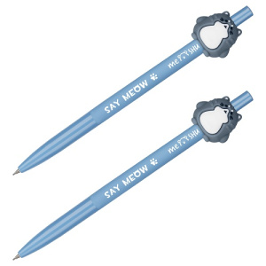 Карандаш автоматический 0,7мм MESHU Fat cat  ассорти