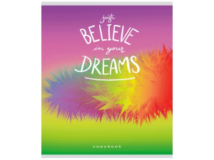 Тетрадь А5 48л клетка Градиент