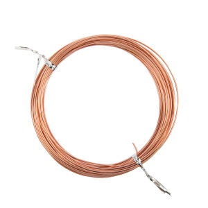 Проволока для плетения алюминий № 04 d 1мм 10 м± 0,5м MM-002 под медь