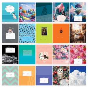 Тетрадь 18л линия BG Super Mix-20