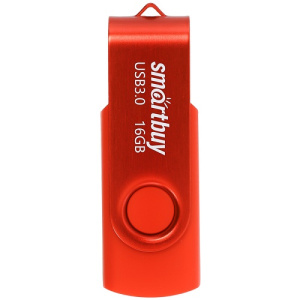 Флеш накопитель 16GB Smart Buy Twist USB 3.0 Flash Drive красный